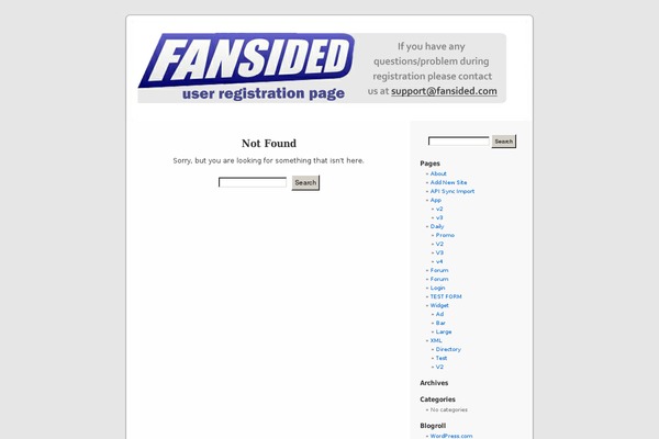 Default theme site design template sample