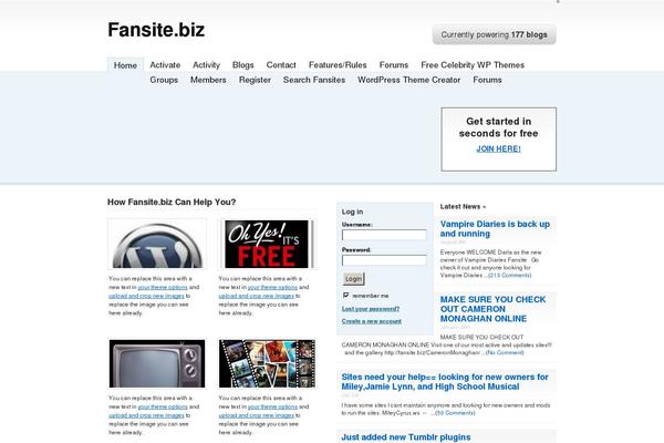 fansite.biz site used Edu Clean