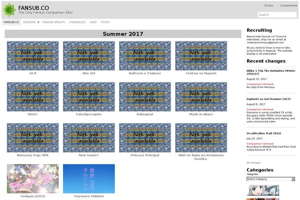 Site using Very Simple Event List plugin