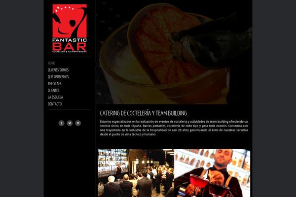 Showroom theme site design template sample