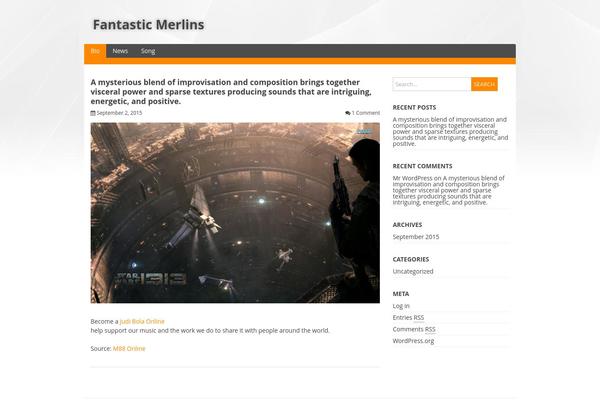 Dream theme site design template sample