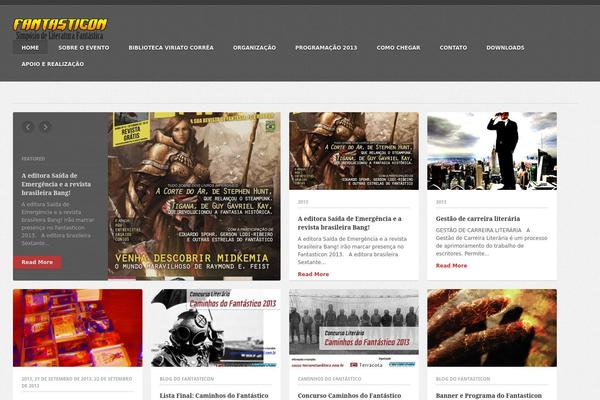 Construct theme site design template sample