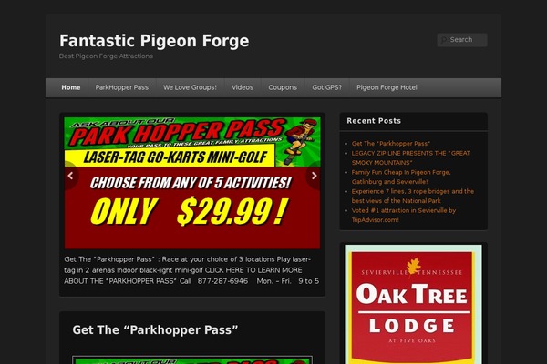 Catch Box theme site design template sample