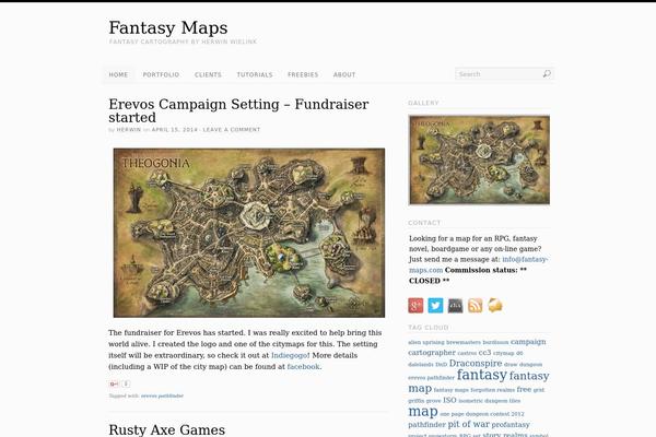 Platform theme site design template sample