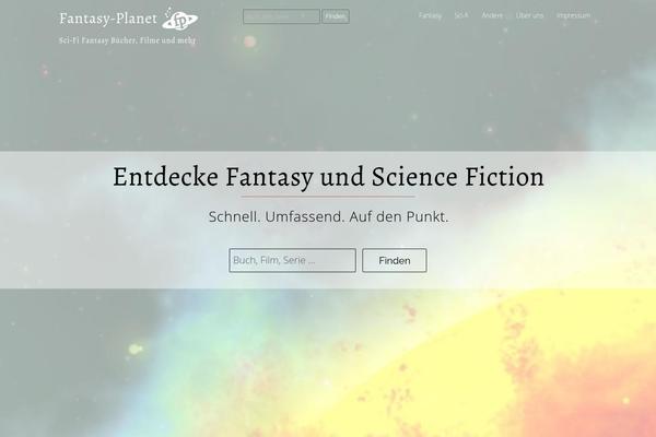 Tesseract theme site design template sample