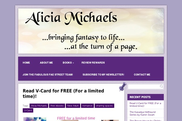 fantasybyalicia.com site used Authorcats