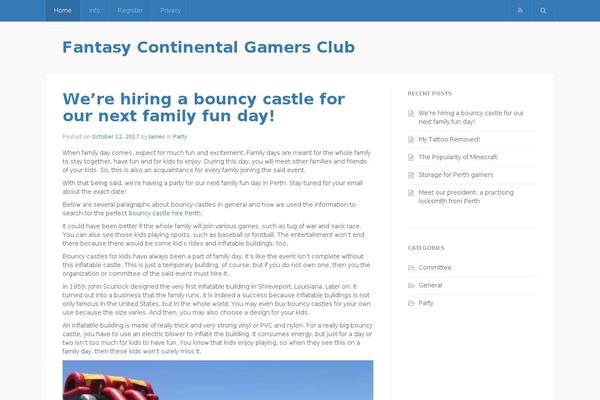 Express theme site design template sample