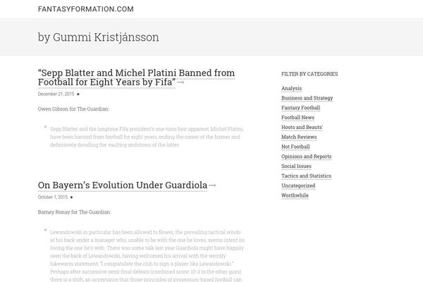Minimum Pro theme site design template sample
