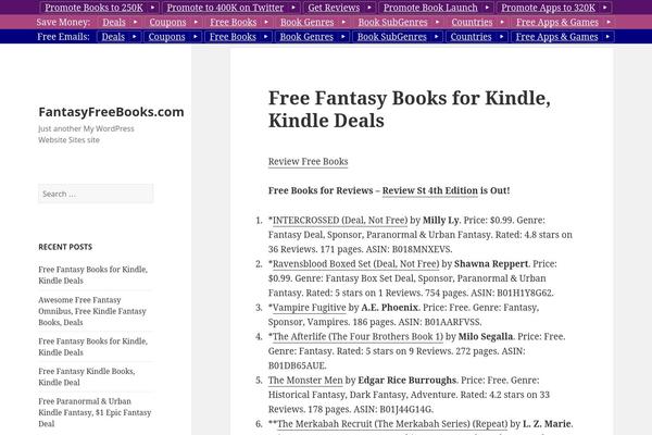 Site using Bb-top-bar-genres plugin