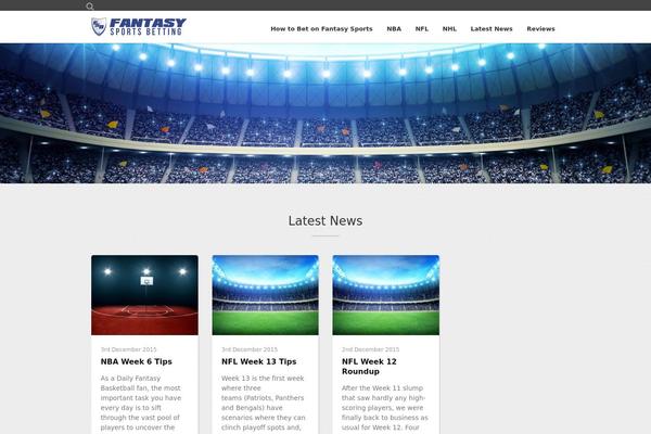 Dynamo theme site design template sample