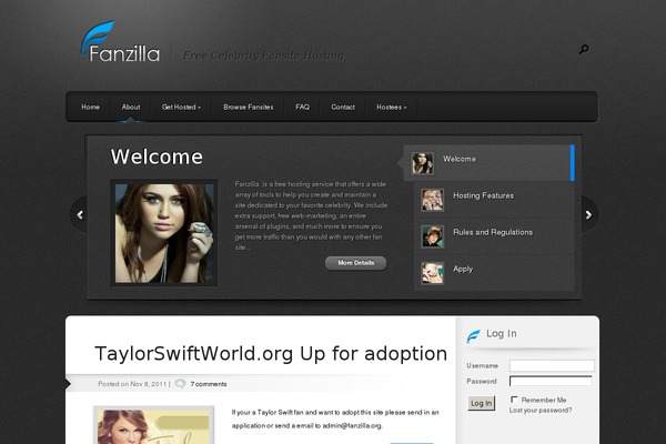 Polished theme site design template sample