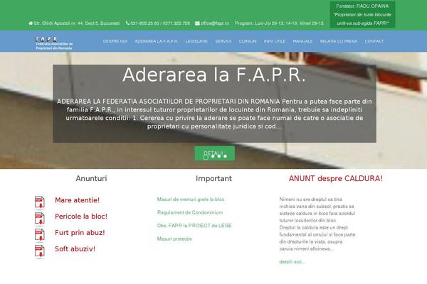 Ambition theme site design template sample