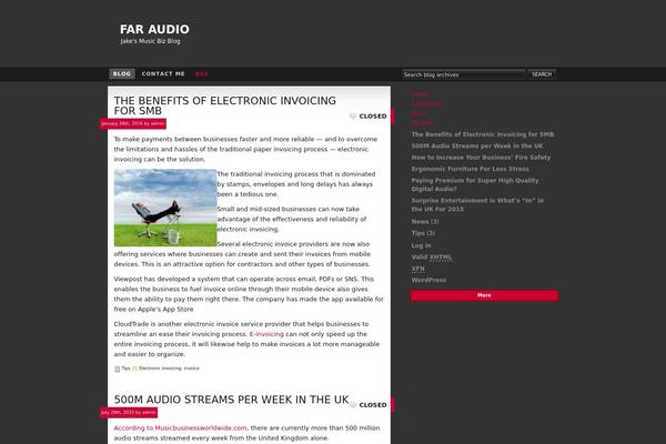 far-audio.com site used RGB