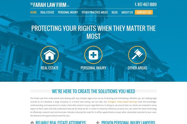 Thrive theme site design template sample