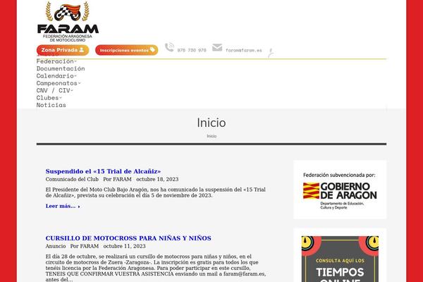 Site using Podium-moto plugin