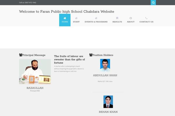 Nictitate theme site design template sample