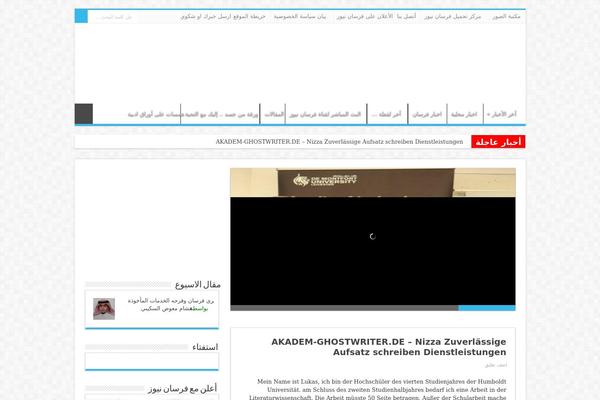 Sahifa theme site design template sample
