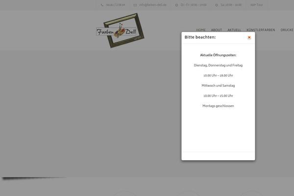 Renovate theme site design template sample