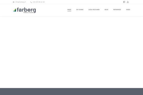 Shadow theme site design template sample