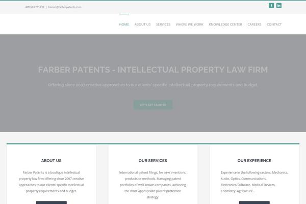 Site using iFeature Slider plugin