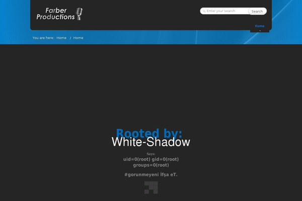 Caffeine theme site design template sample