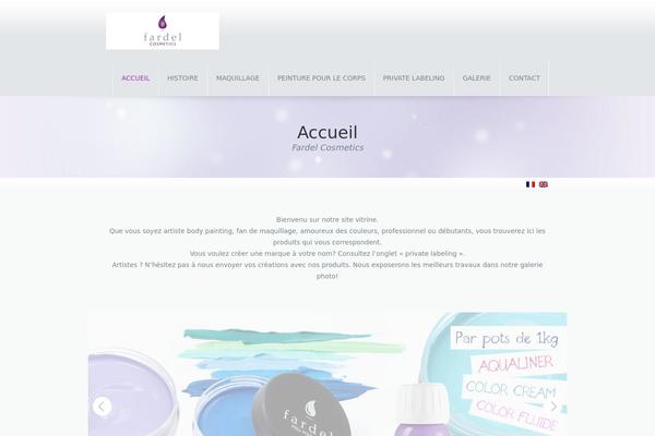 Domino theme site design template sample