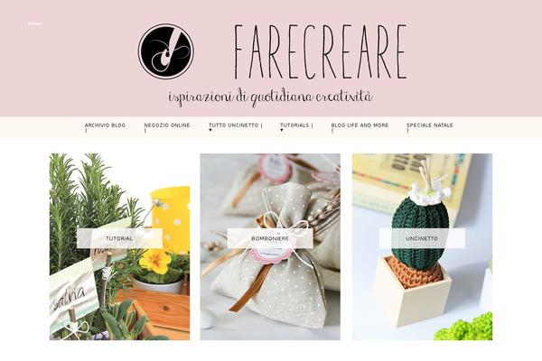 Rachel theme site design template sample