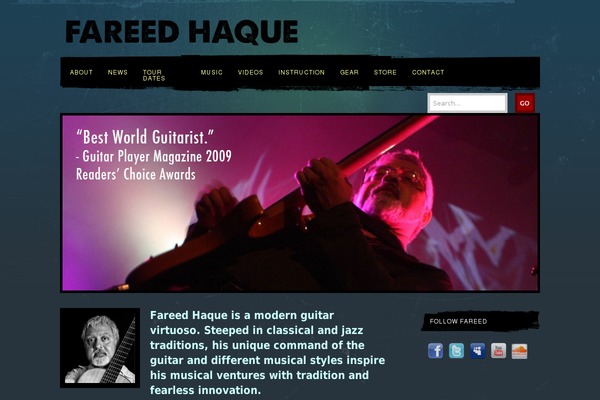 Backstage theme site design template sample
