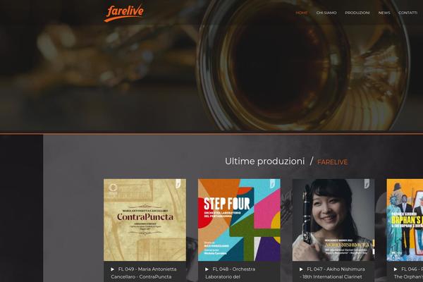 Musicclub theme site design template sample