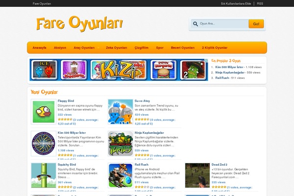 fareoyunlari.com site used Echooyuntemasi
