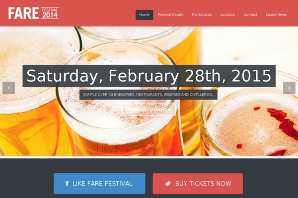 Flat Theme theme site design template sample