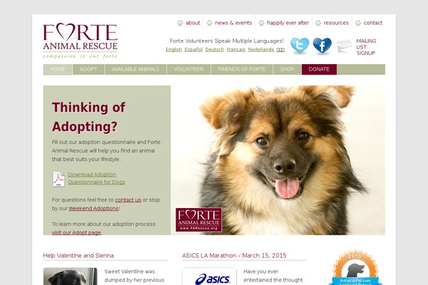 farescue.org site used Farescue