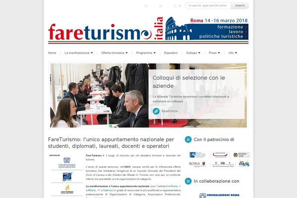Evento theme site design template sample