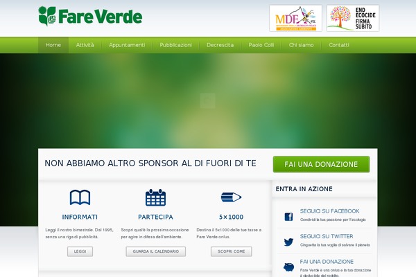 The-cause theme site design template sample