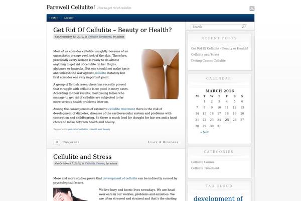 WhiteHouse theme site design template sample