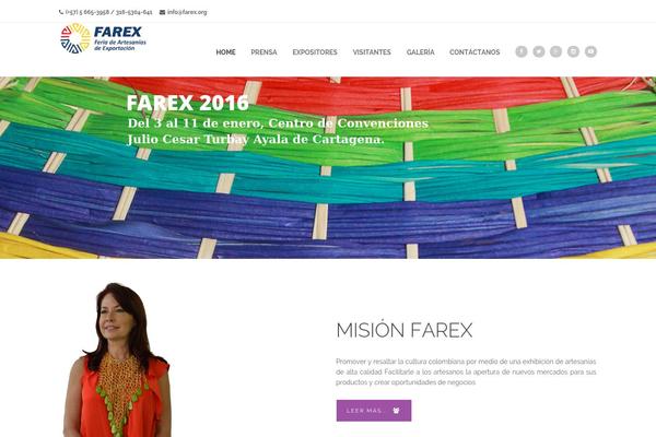 Frover theme site design template sample