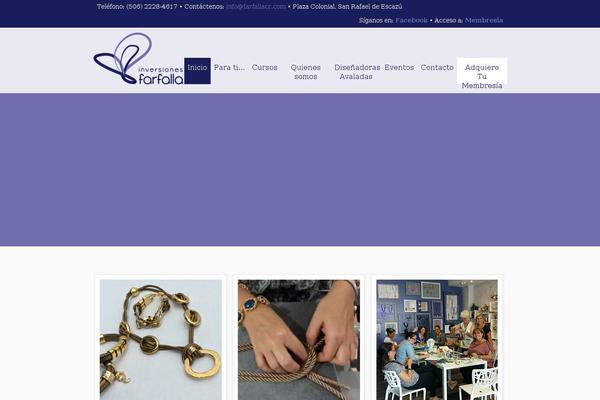 Simplicity theme site design template sample