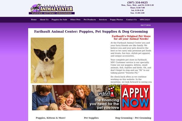 faribaultanimalcenter.com site used Fac