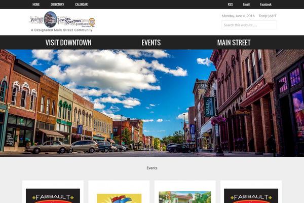 Site using Carousel Horizontal Posts Content Slider plugin