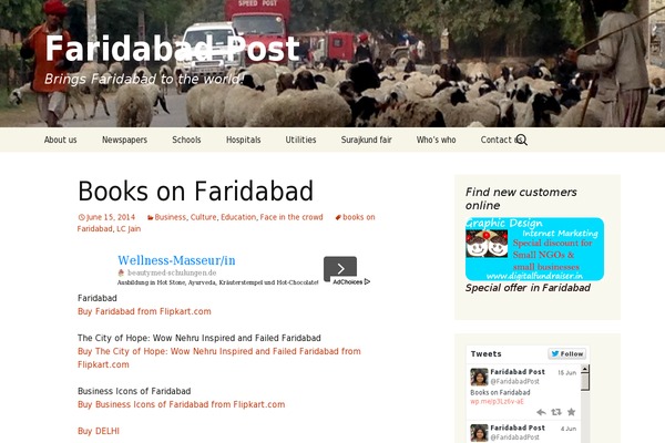 faridabadpost.in site used TimesNews