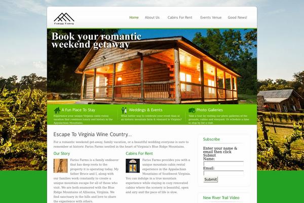 Ecobiz theme site design template sample