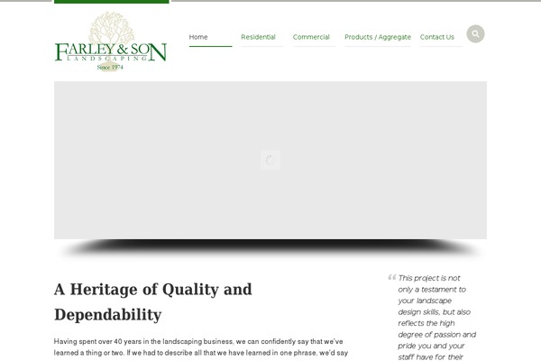 Industrial theme site design template sample