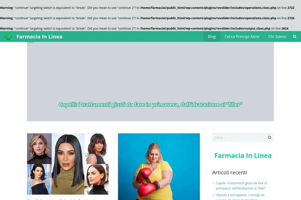 Site using SiteOrigin Widgets by CodeLights plugin