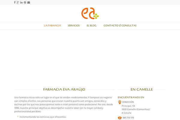 Legenda theme site design template sample