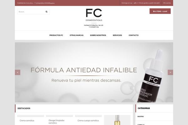 Pharmacy theme site design template sample