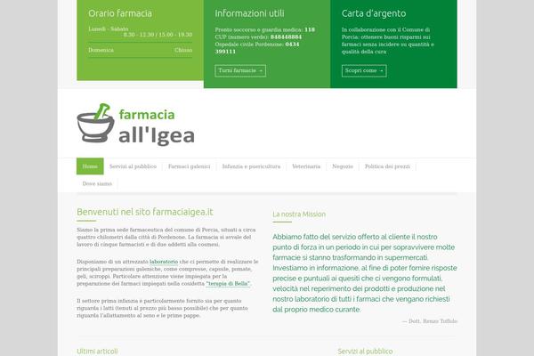 MediCenter theme site design template sample