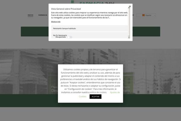 Jupiter theme site design template sample