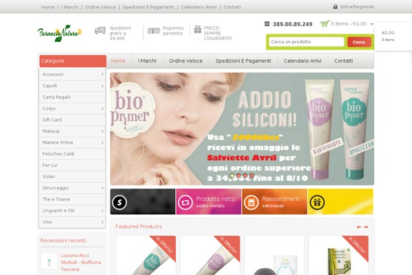 farmacianatura.it site used Wcm010013