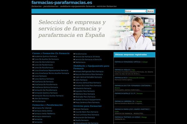 farmacias-parafarmacias.es site used Directory