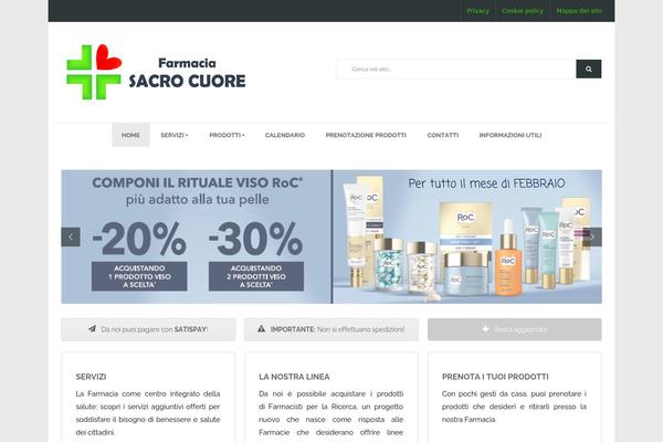 farmaciasacrocuoretorino.com site used Pharmacy